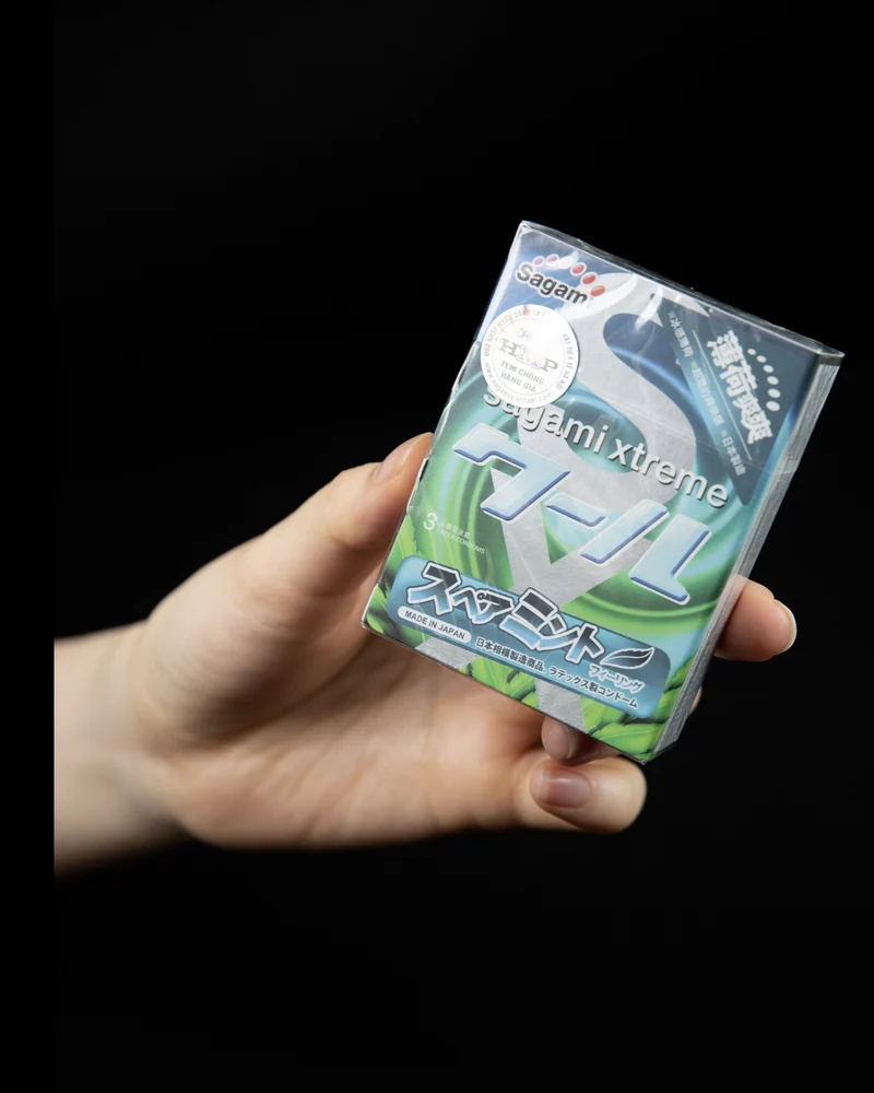 Sagami Xtreme Spearmint – Cầm trên tay